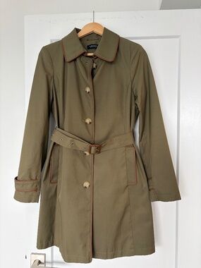 Lauren Ralph Lauren Belted Trench Coat Size M